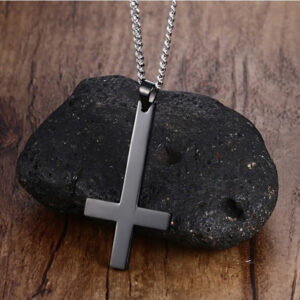 inverted cross black