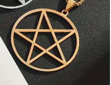 star in circle gold used