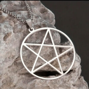 star in circle silver