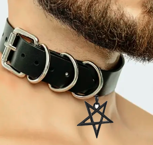 Collar with  buckles